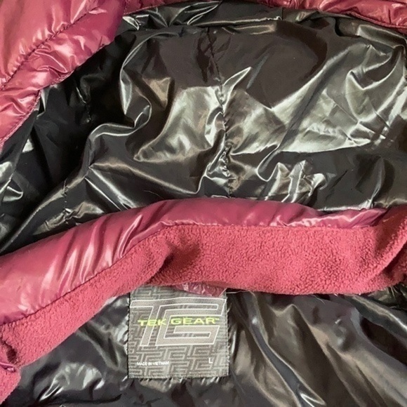 Tek Gear L sleeveless jacket zips hood & pockets - Picture 5 of 11